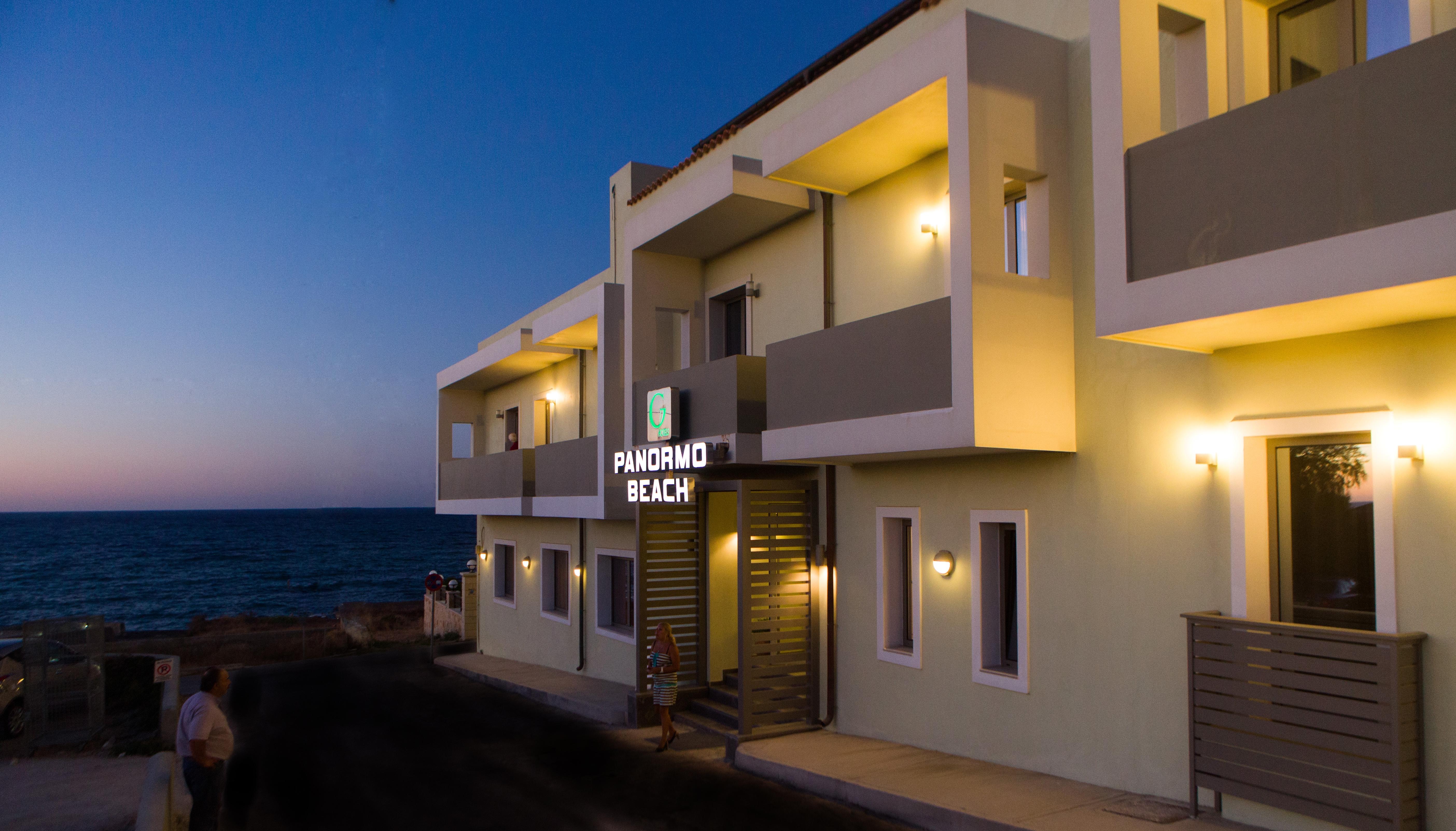 Panormo Beach Hotel Pánormos Eksteriør bilde
