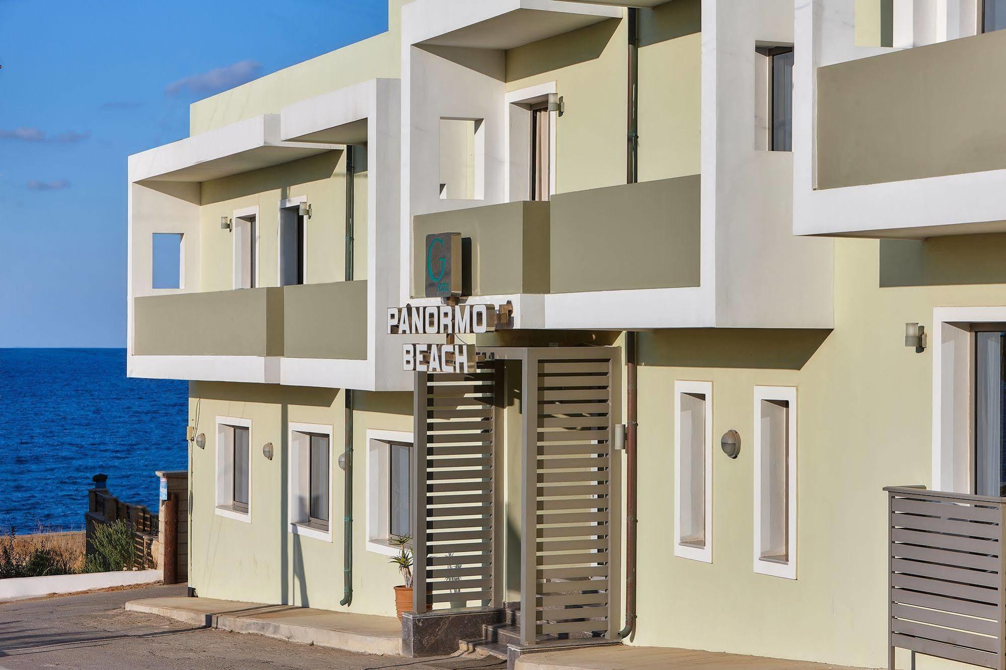 Panormo Beach Hotel Pánormos Eksteriør bilde